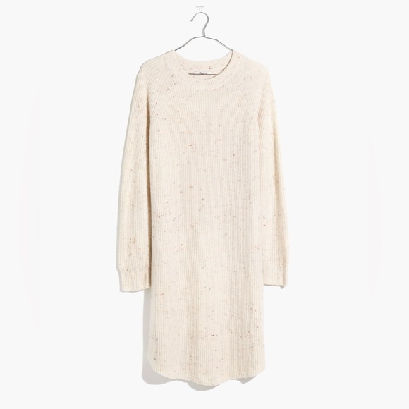 Madewell | Cream Midi Sweater Dress – Size M - Picture 1 of 6